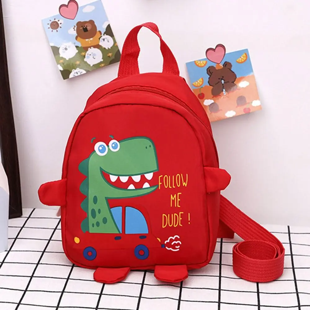 Children Cartoon Dinosaur Cute Kindergarten Schoolbag Anti-lost Backpacks School Bags Toddler Rucksack