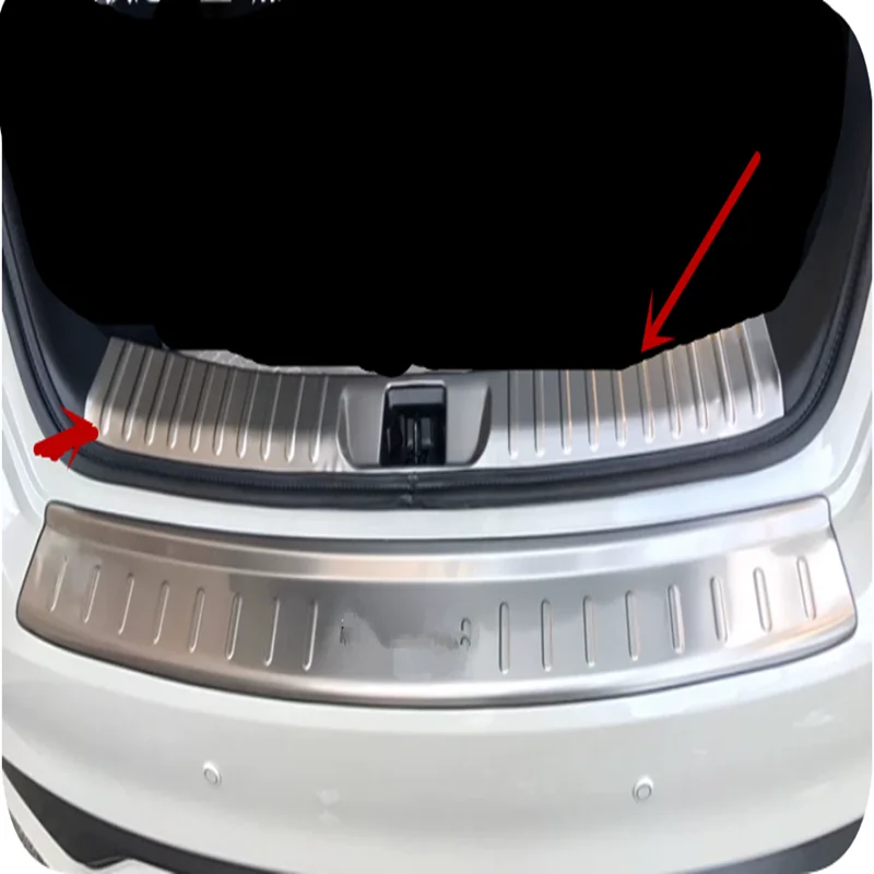 For Nissan TIIDA 2011-2012-2015 Specialty Built-in Trunk Floor Threshold Step 2016-2024  Brushed Finish Style Car Accessories