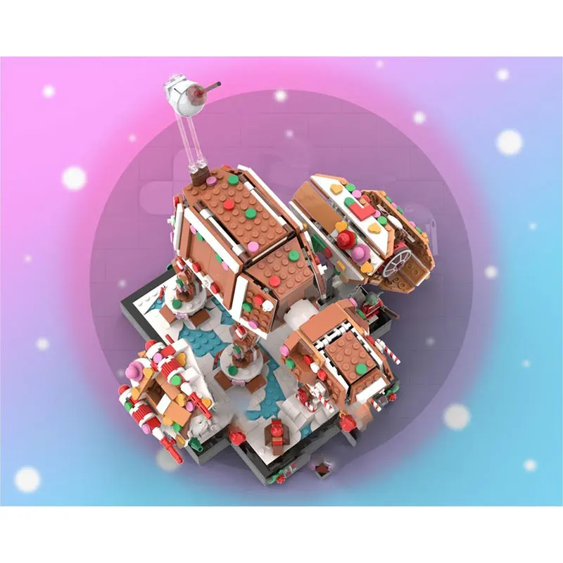 

MOC Building Block Space Wars Series Gingerbread Space Wars Brick Model Education Toy Birthday Adults Juguetes Gifts 776PCS