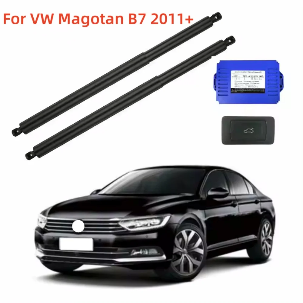 For VW Magotan B7 Electric Tailgate lift Car Trunk Lifter double lever Automotive supplies electric suction rear trunk upgrade