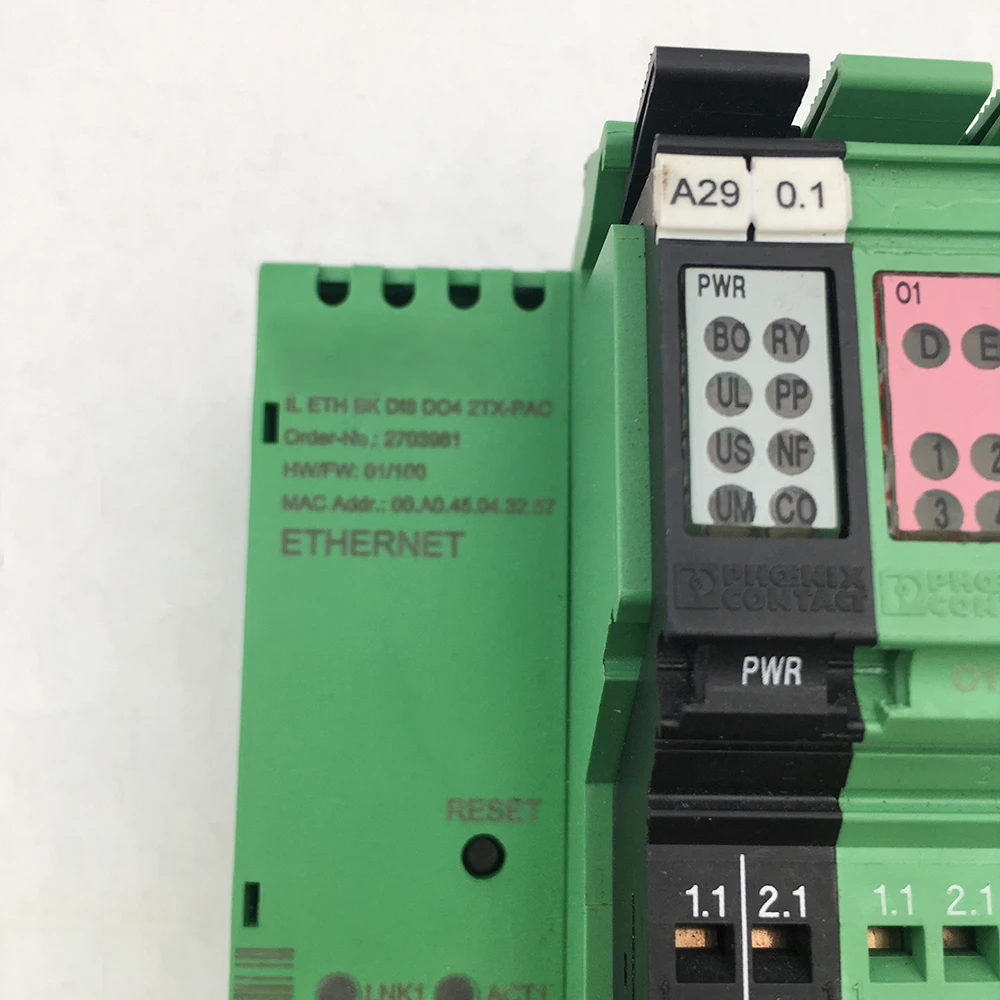 Perfectly Tested For Phoenix Power Supply IL ETH BK DI8 DO4 2TX-PAC 2703981