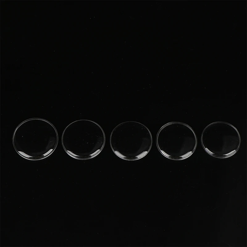 Watch Crystal Replacement 28-32.2mm Clear Acrylic Lens For Vintage Pocket Watch Repair Parts Scratch Resistant Glass