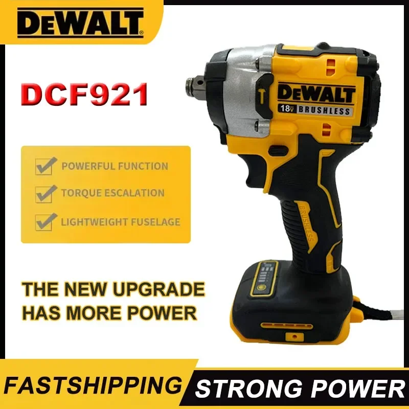 

DEWALT DCF921 ATOMIC 20 В MAX Аккумуляторный ключ Аккумуляторный ударный ключ 1/2 дюйма Ключ для зарядки с переменной скоростью DCF921N с аккумулятором