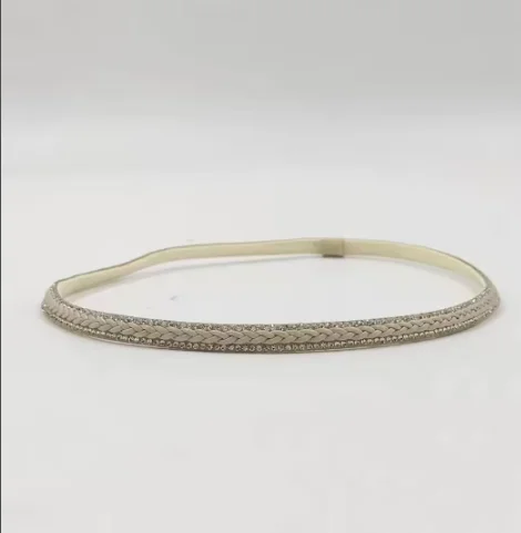 Rhinestone Strip Fashion Hat Accessory