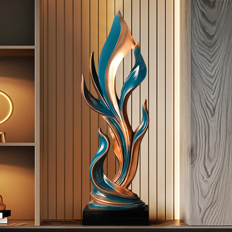 

Sculpture Office Ornament for Living Room Foyer Wine Cabinet,Vertical Decorations,Luxury Home Furnishings,Flourishing Decoration