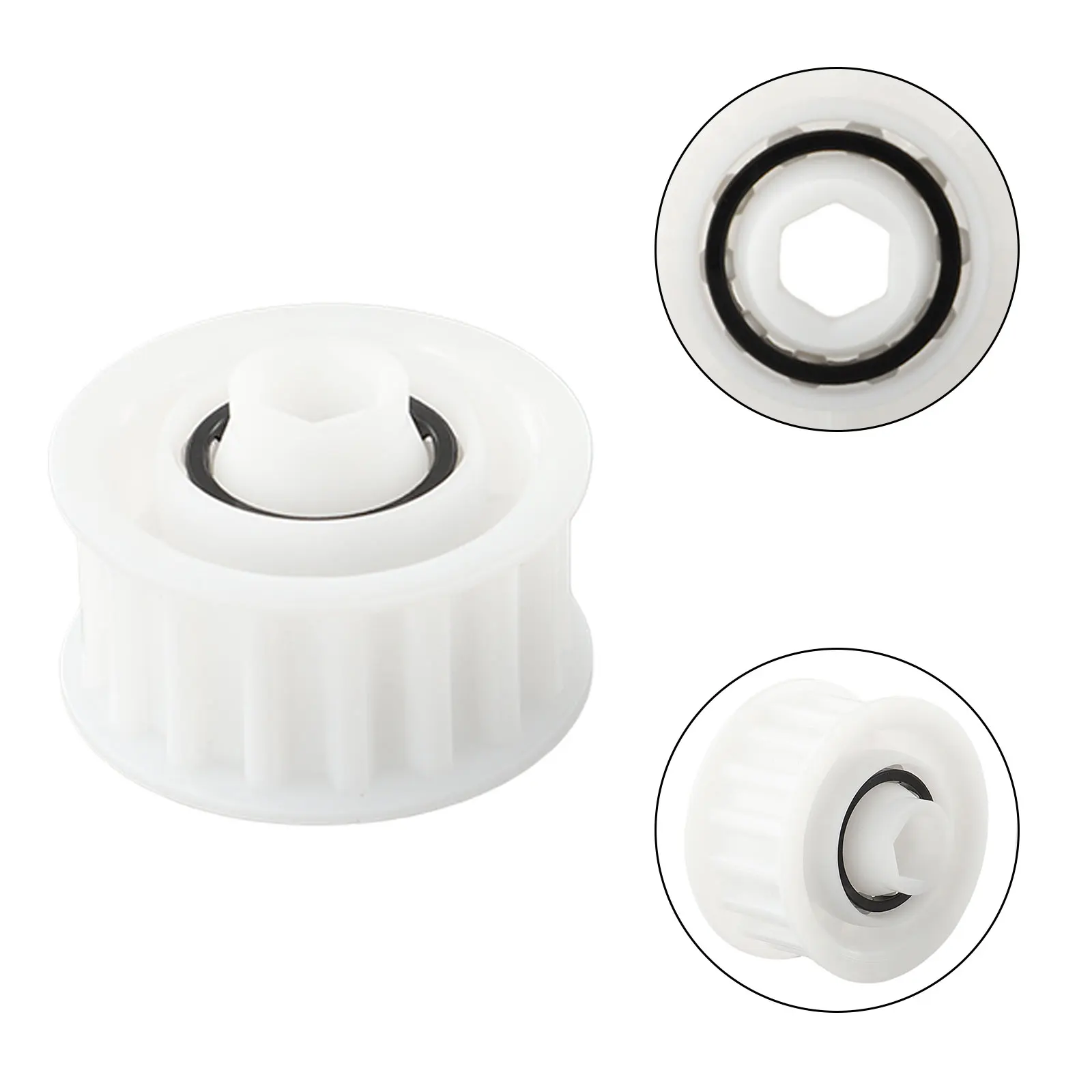 

Replacement Accessories 4 Guide Wheels & 2 Pulley Gears Designed Specifically for CC Plus Compatible with Various Models