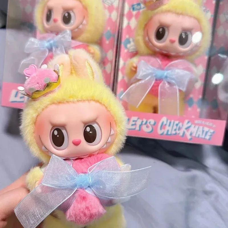 

Labubu Queen The Monsters Let'S Checkmate Series Genuine Blind Box Plush Vinyl Collectible Doll Cute Model Toy Series.