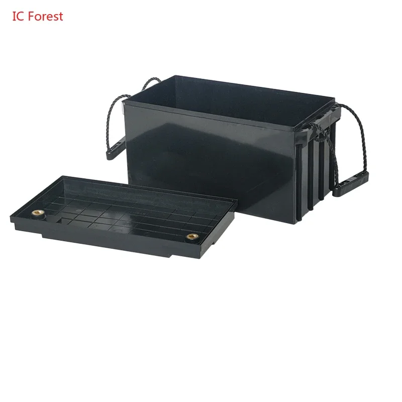 12V 24V Lifepo4 Battery Case 50Ah 90Ah 105Ah 120Ah 150Ah 200Ah Battery Storage Boxes Yachts RV Battery Solar Cells Plastic Case