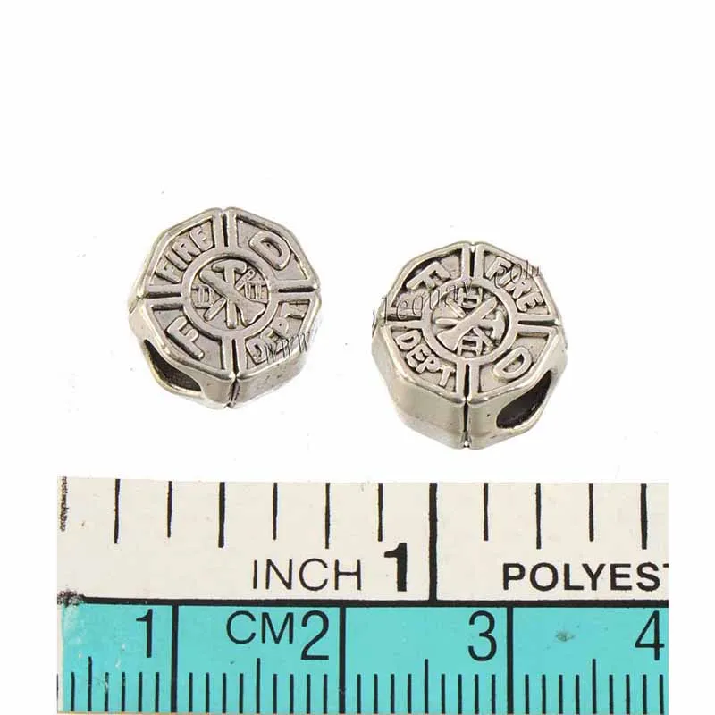 European Beads For Crafts Making Jewelry Parts Diy Findings Large Hole 20pcs Metal Silver Manufacture Rope Bracelets Accessories