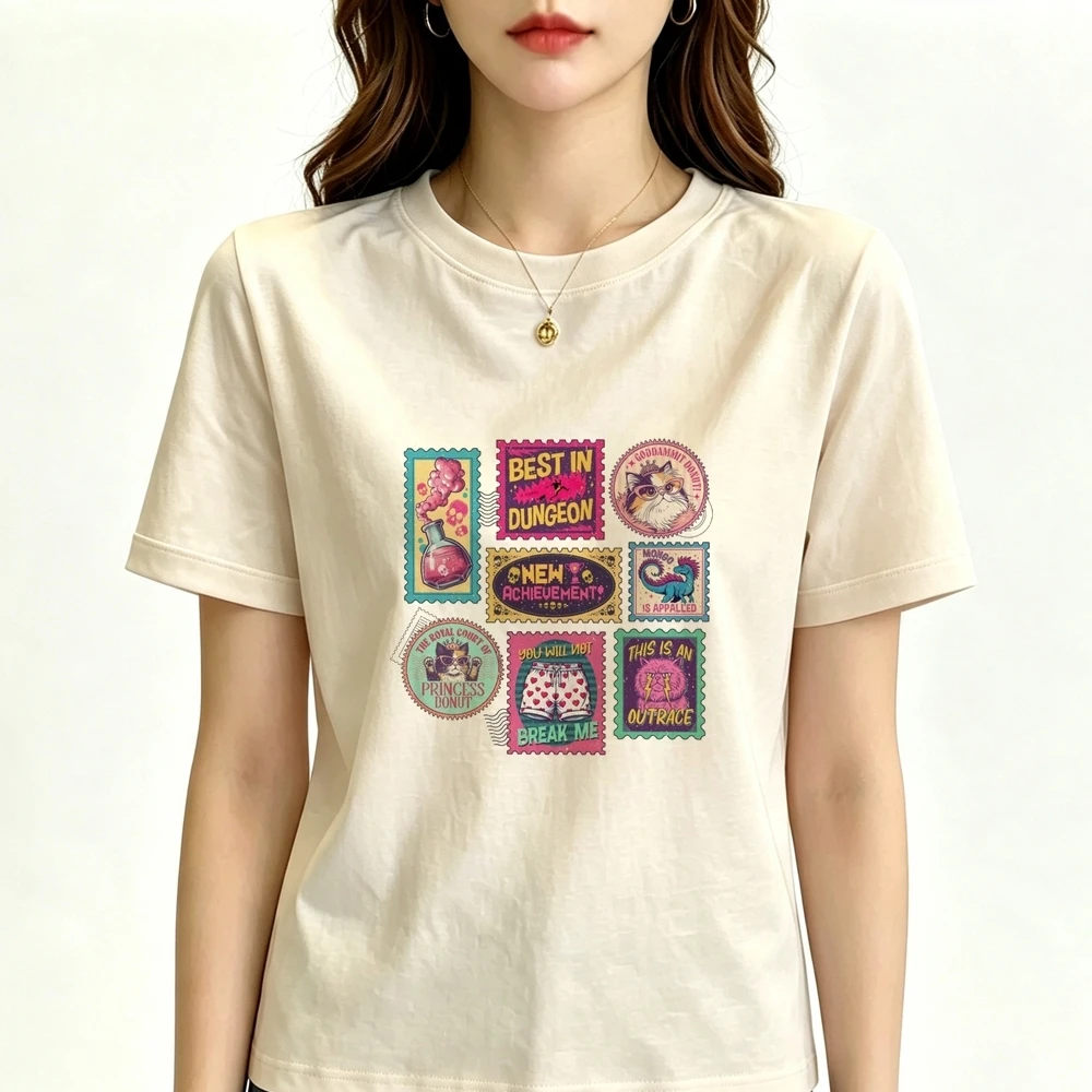 Dungeon Crawler Carl shirt shoujo Retro cheap Psychedelic dollette emo t shirt korean fashion y2k gyaru gothic cheap