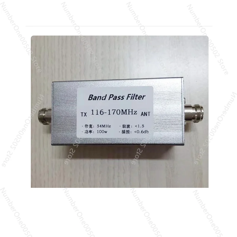 

Bandpass Filter N Bus Base BPF 116-170MHz Anti-interference Improves Selective Increase of Communication