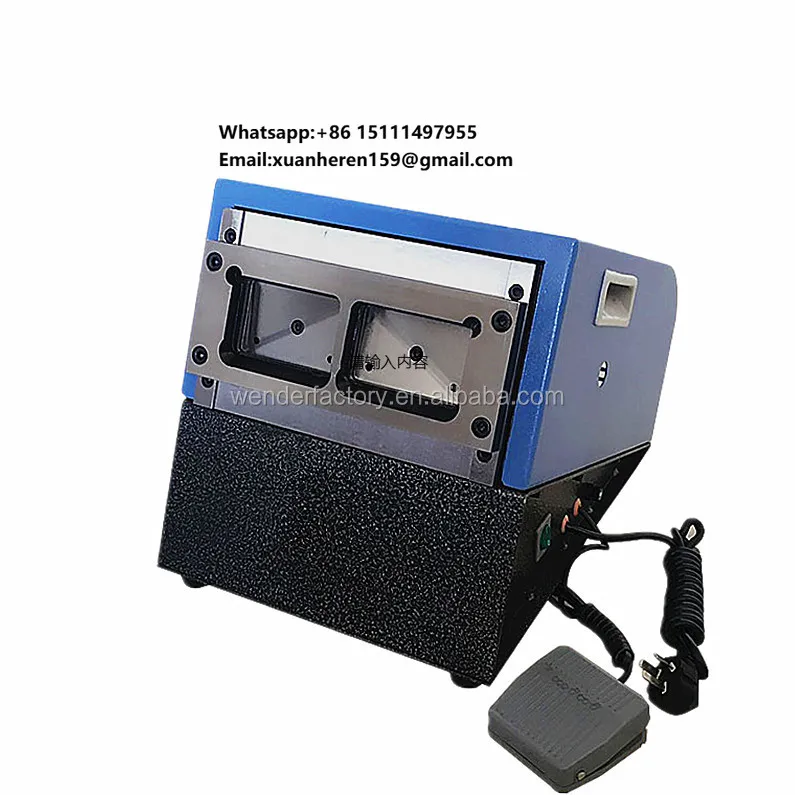 High Speed Two Molds Electric PVC Card Cutter Punching Machine