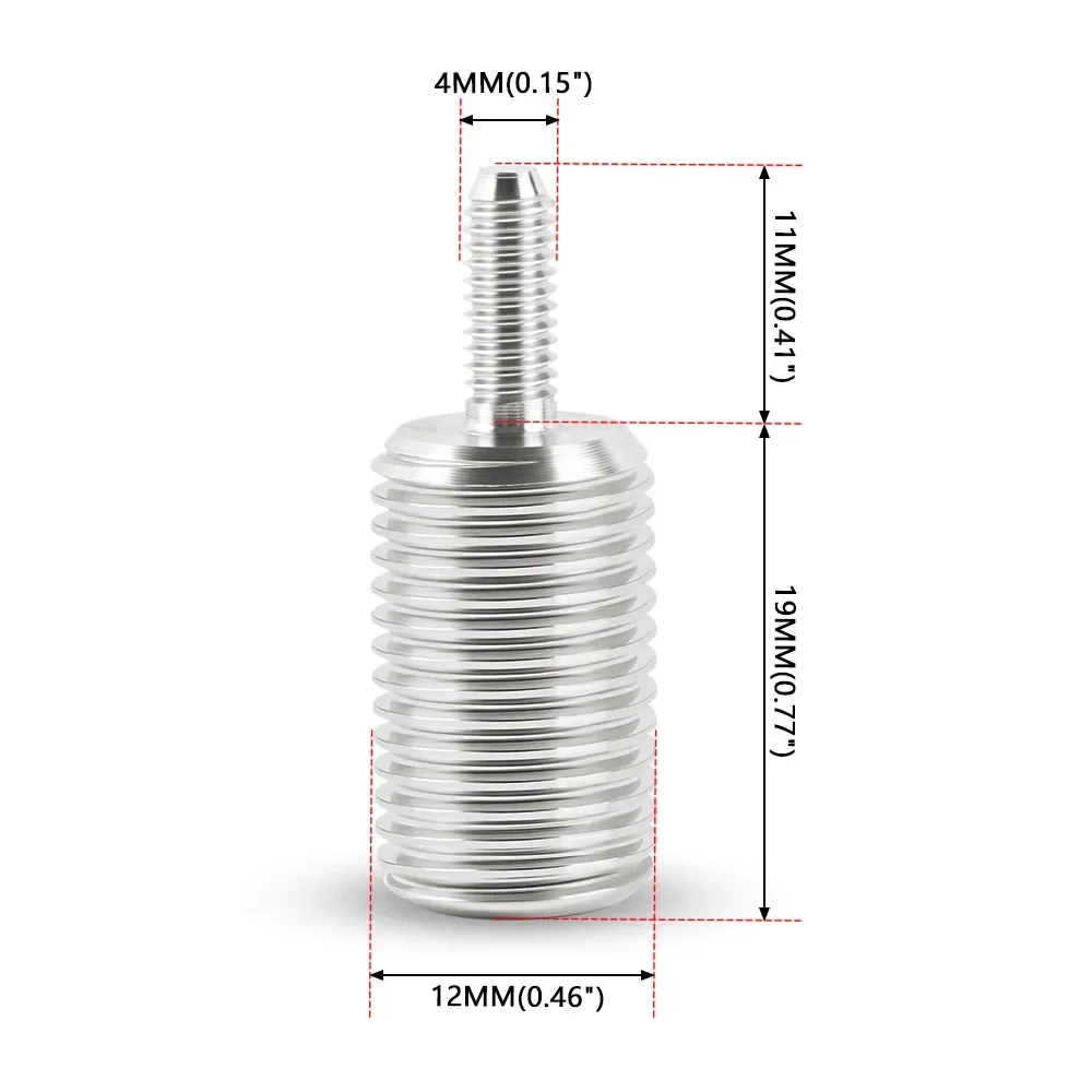 Replacement Iron Metal M12x1.25 Gear Shifter Adapter Screw For Logitech G29 G923 Gear Shift Head Adapter Modification Accessory