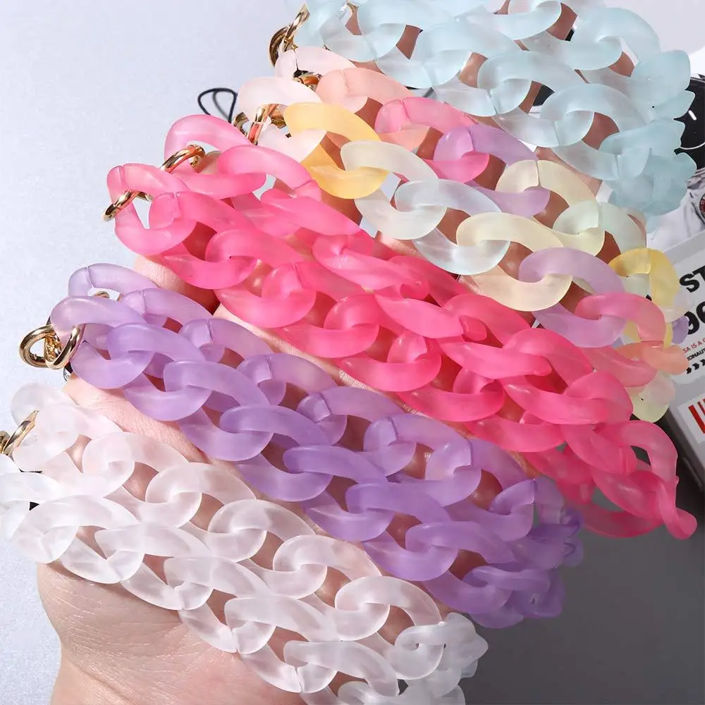 Hanging Cord Beads Chain Decoration Jewelry Ring Buckle Phone Lanyard Cell Phone Lanyard Mobile Phone Strap Mobile Phone Chain