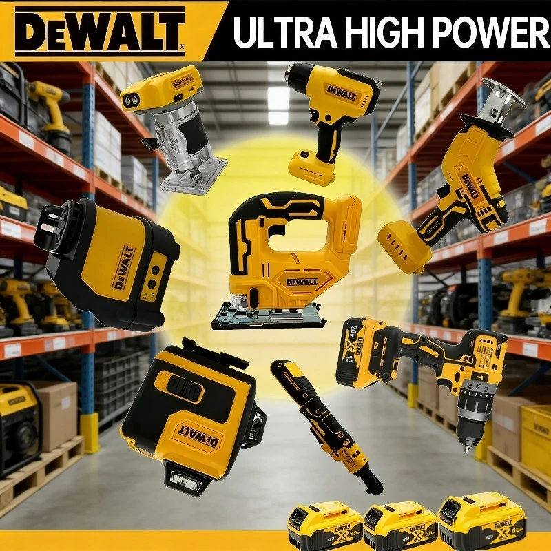 

Dewalt Brushless Electric Wrench Cordless Multifunctional Power Tools Heat Gun, Polisher, Air Pump,Cutter Power Tool