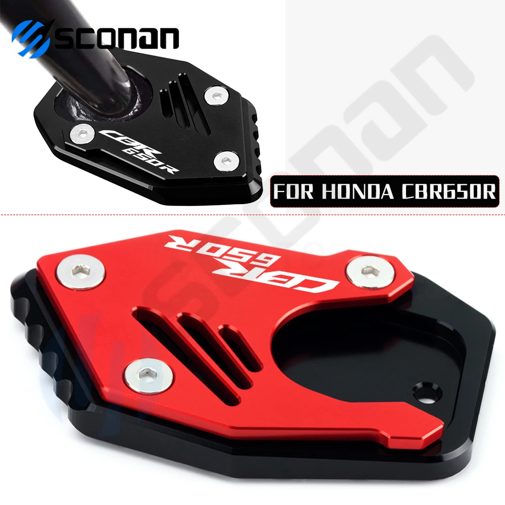 

For HONDA CBR 300R 500R 650R CBR300R CBR500R CBR650R Motorcycle Accessories Side Stand Extension Kickstand Enlarger Pad