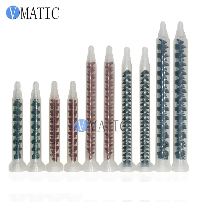 Free Shipping VMATIC Resin Dynamic Mixer RM RS Series Mixing Nozzles Static Mixer Pneumatic Pipe For Dispense Valve 10pcs