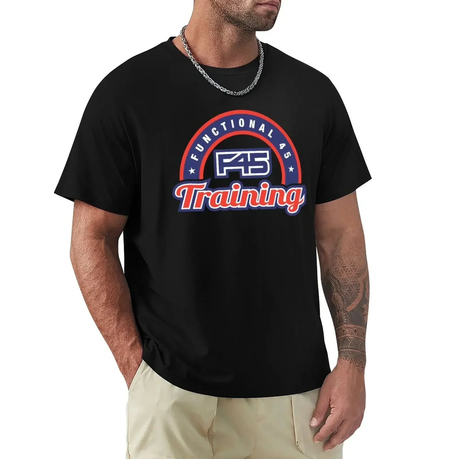 

Official F45 Training T-Shirt man clothes funny mens new edition hippie graphic t-shirts oversized streetwear harajuku vintage