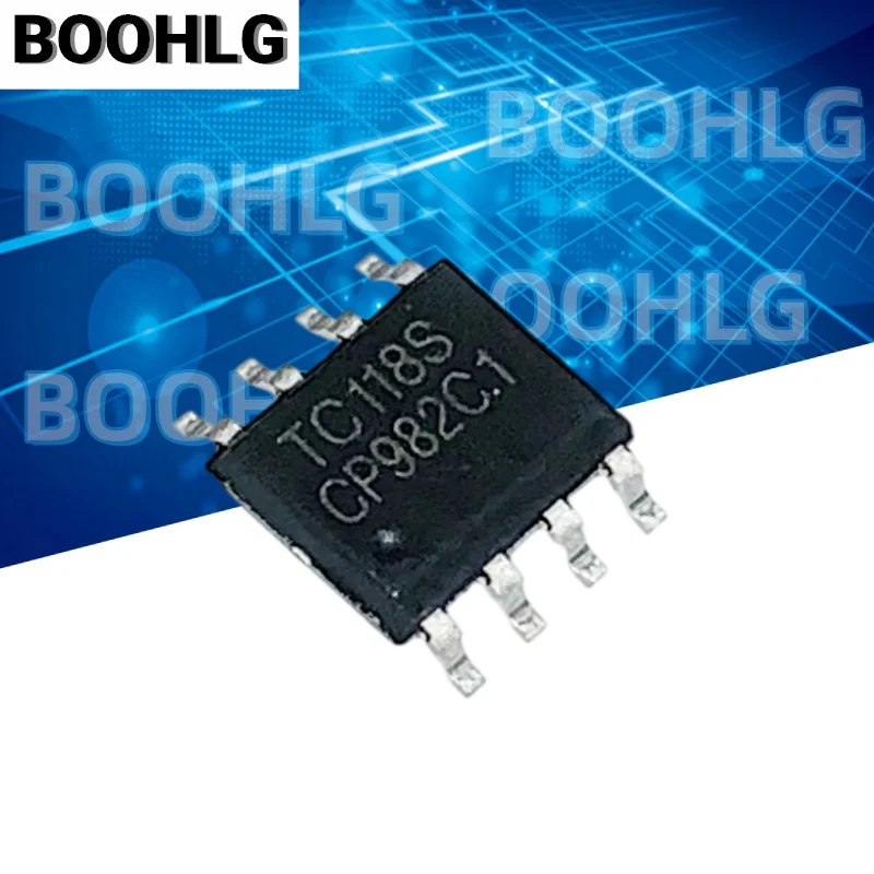 10PCS TC118S Original Genuine TC1185 TC118 SOP-8 Single Channel DC Motor Driver Chip