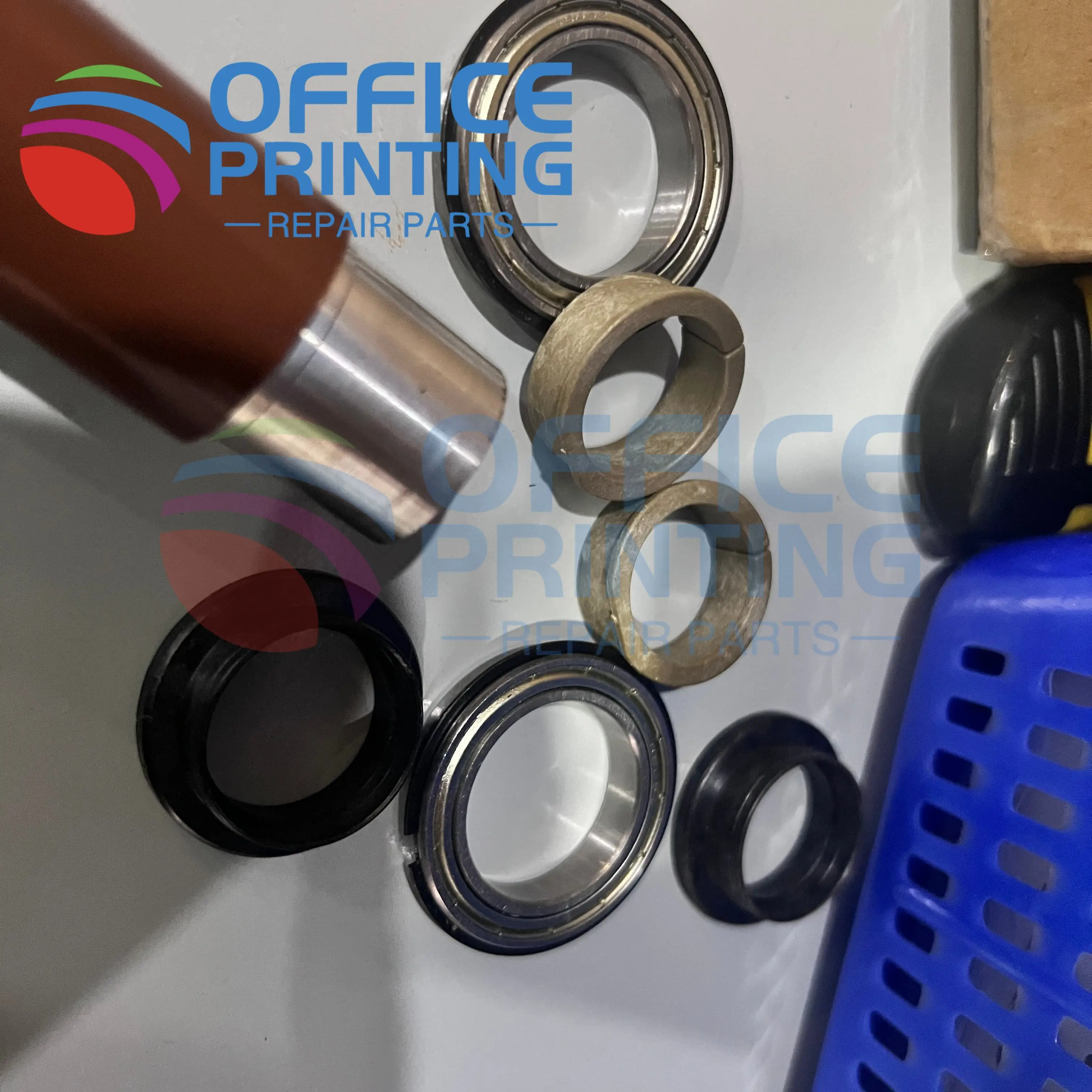 

1pcs For Konica Minolta Bizhub C364e C454e C284e C224 C284 C364 C454 Fuser Sub Heat Roller upper bushing bearing