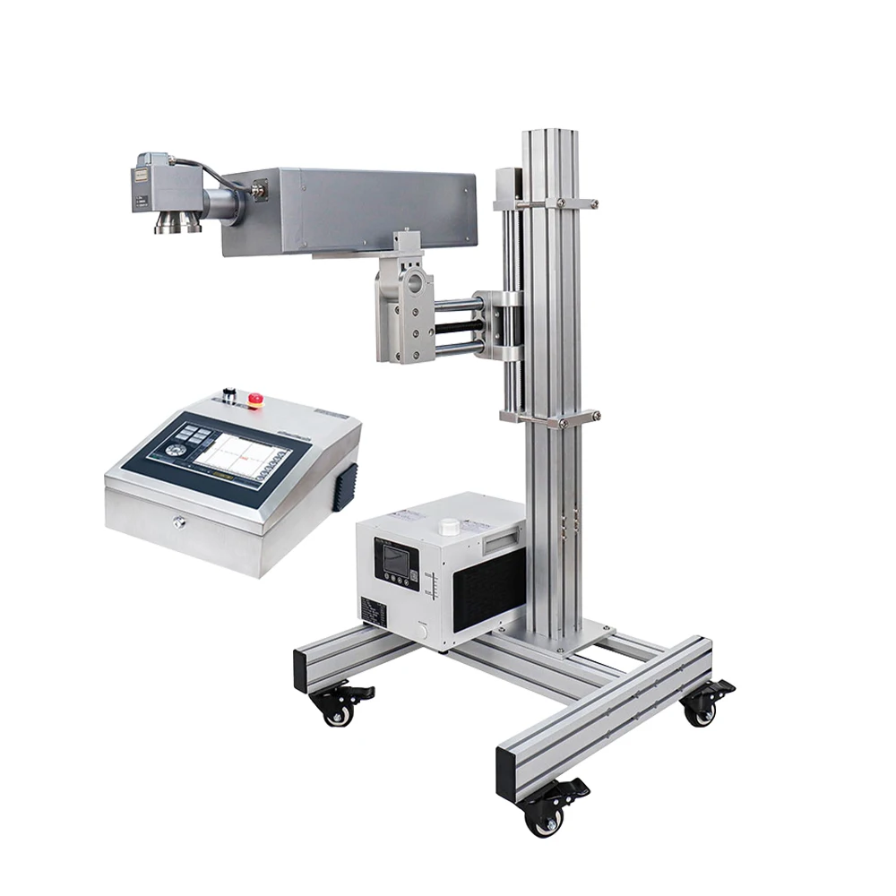 PA-K02 Series UV Marking Machine Factory Pipeline Marking 5W/10w Fiber Source JPT New Status AI