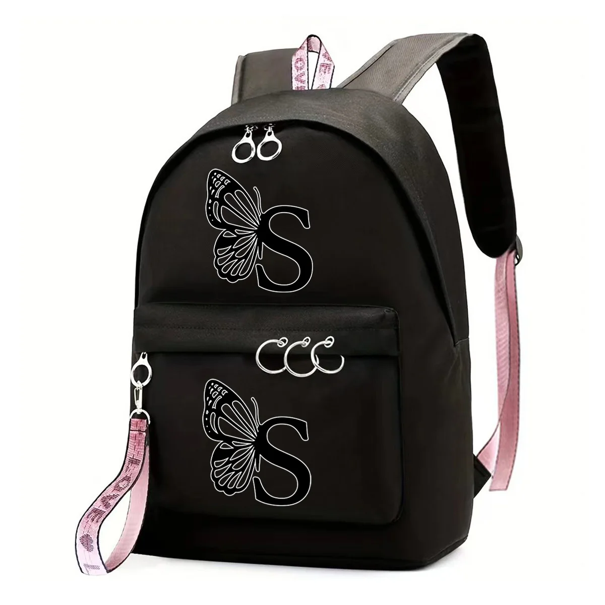 Trendy Backpack - Large Capacity, Durable Nylon, Zip Closure - Perfect for School, Work & Travel, for Return School