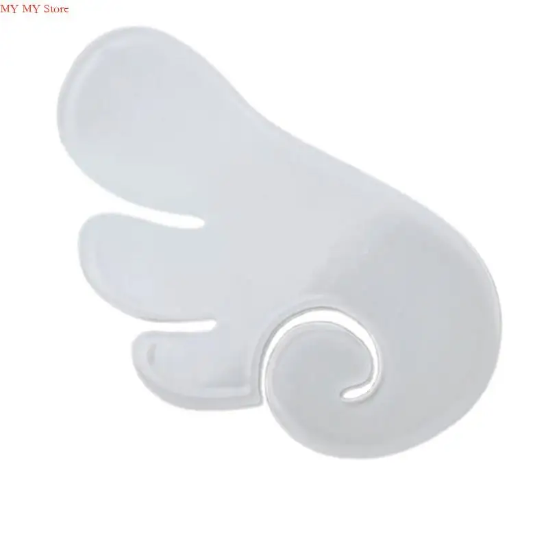 N1he Angel Wing Hair Clip Acrylic Fantasy Hairpin for Women Girls Party Wedding