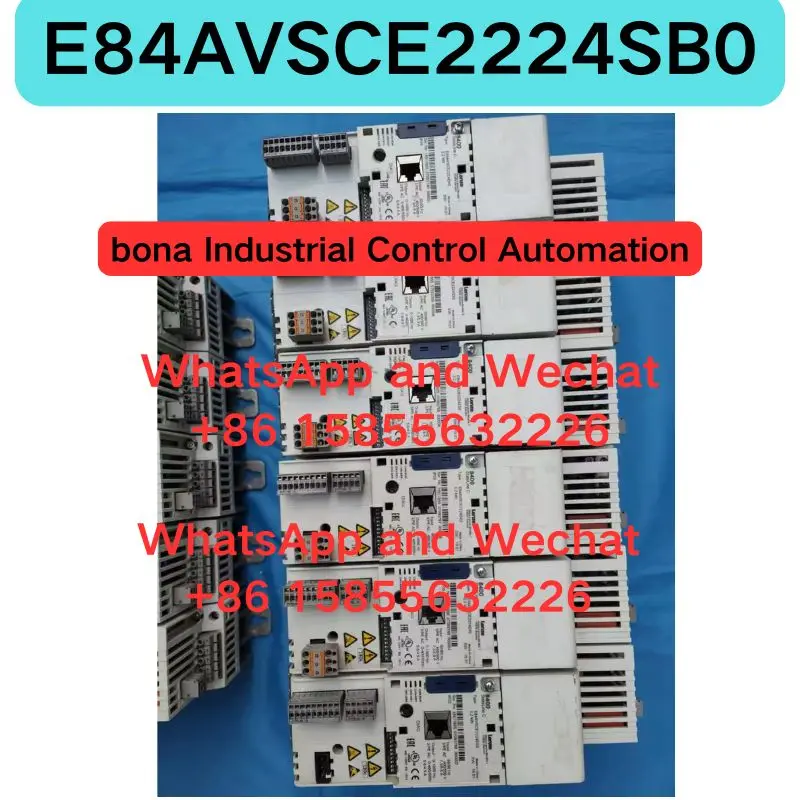 used E84AVSCE2224SB0 The frequency converter is detected to be working properly and can be