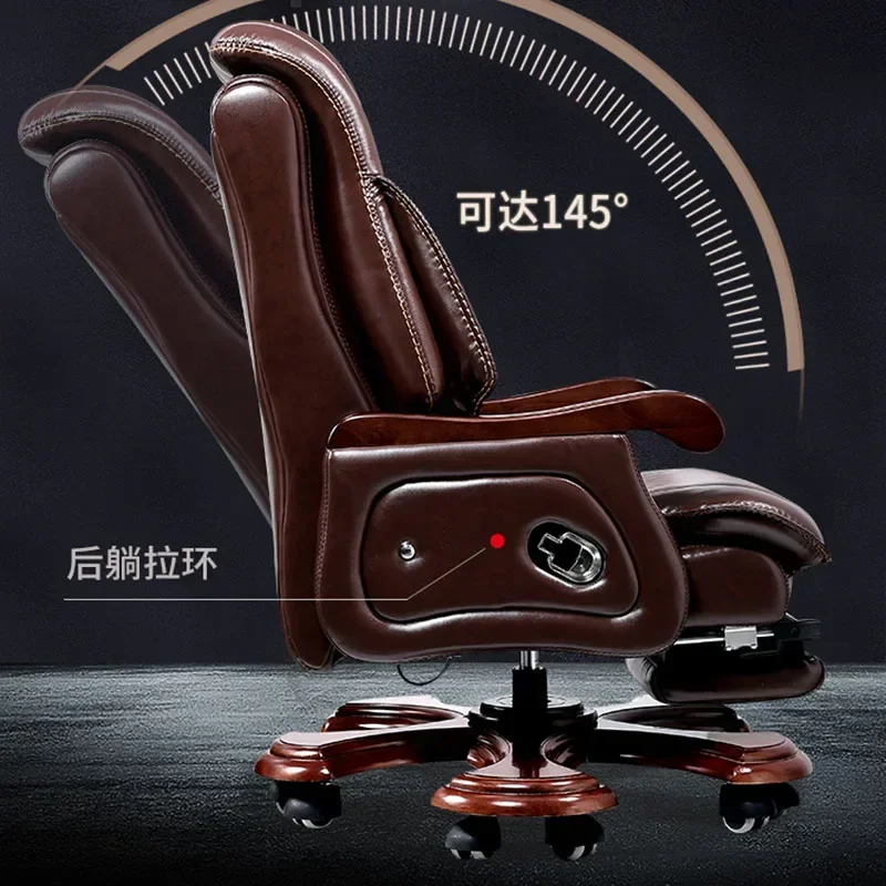 Work Lounge Office Chairs Chaise Leather Designery Executive Computer Chair Desk  Luxury Furniture