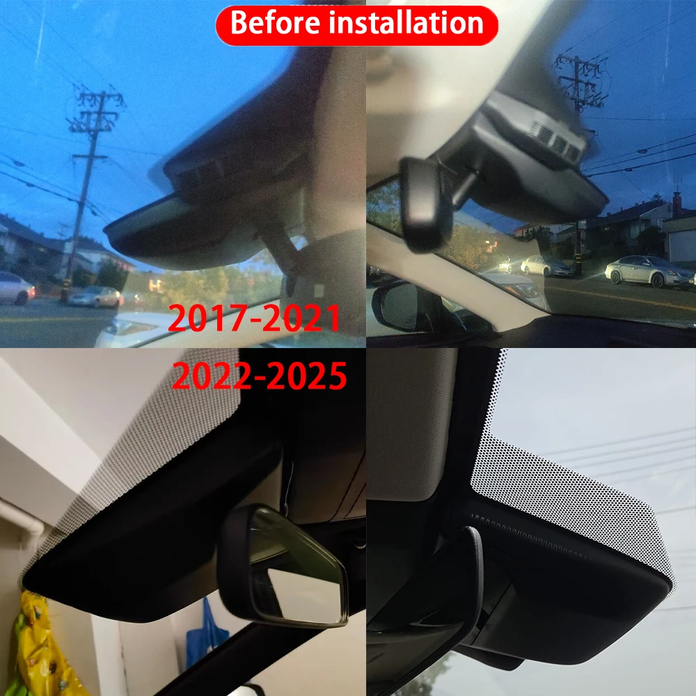 for Lexus NX NX200 NX300 NX300h NX250 NX350 NX400h NX450h 4K Dash Cam Front Rear Car Camera DVR Wifi Plug & Play Video Recorder