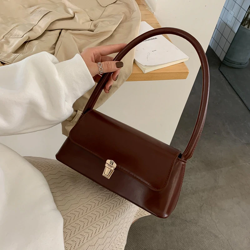 

2026 Trend Solid Color Crossbody Bag for Women – Versatile Underarm & Shoulder Purse with Sleek, Fashion-Forward Design
