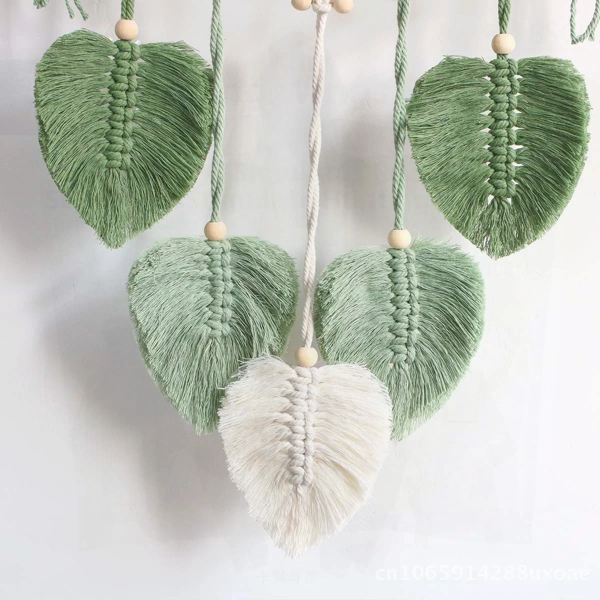 Nordic Style Home Wall Decoration Handmade Woven Tapestry Storage Rack Leaves Woven Wall Hanging Amazon New