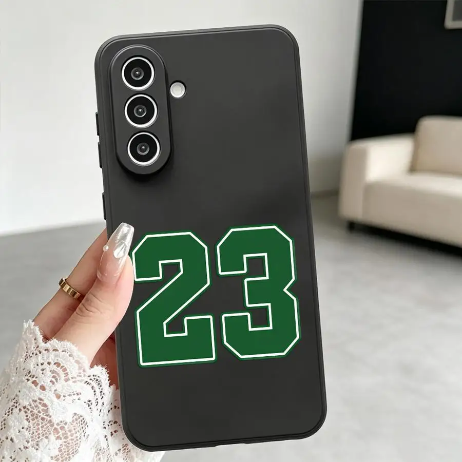 Football Cool Numbers Phone Cover Case for Samsung Galaxy A57 A36 A17 A56 A26 A27 A55 A35 A24 A54 A34 A25 A533 A37 A16 A52 A03