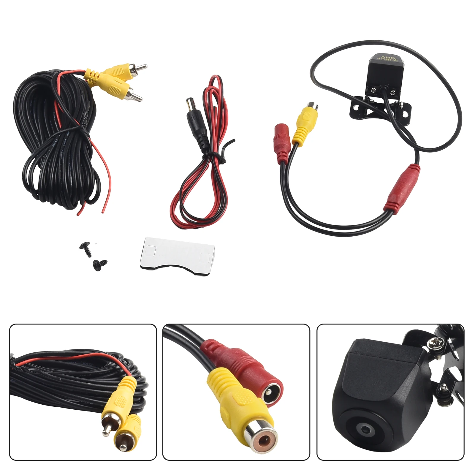 6m Video Cable 4K Reversing Camera Support NTSC Video Format 720P 4K Camera Pixels Rainy Weather Night Driving