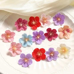 10/30/50Pcs 2.5cm Mini Daisy Artificial Flowers Silk Fake Flowers for Home Room Decor Wedding Decoration DIY Gifts Accessories