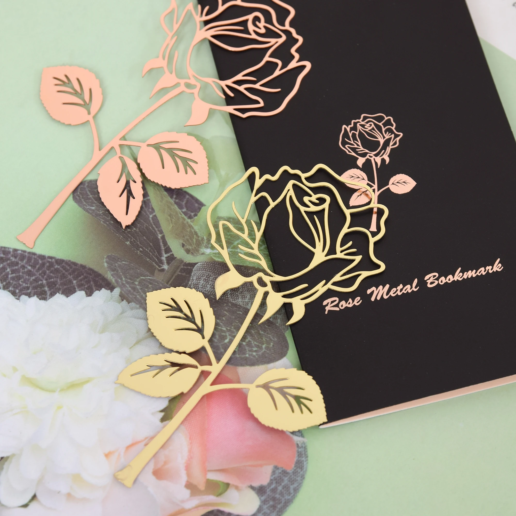 

Metal Bookmark Stainless Steel Bookmark Creative Gift Bookmark High-grade For Gift Giving Book Lovers Valentine's Day