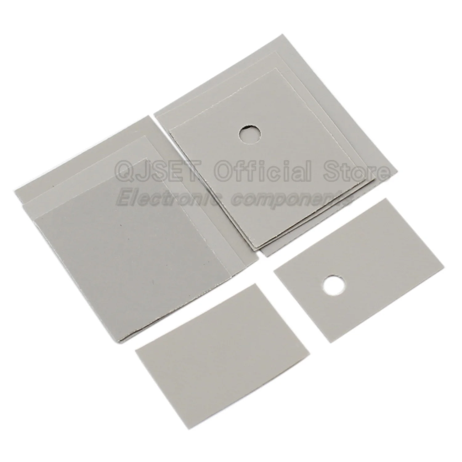 100 pz TO-220 TO-3P1 247 Triodo Termico Conduttivo Tubo di Silicone Dissipazione del Calore Isolante Distanziatori 13x19mm 20*25mm 18*22*28mm