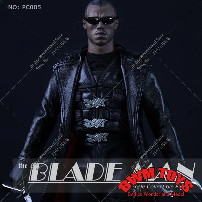 

In Stock PC005 1/6 Scale Men Soldier Blade Hunter Wesley Snipes 12" Full Set Action Figure Body Model Fans Collection Gift Toys