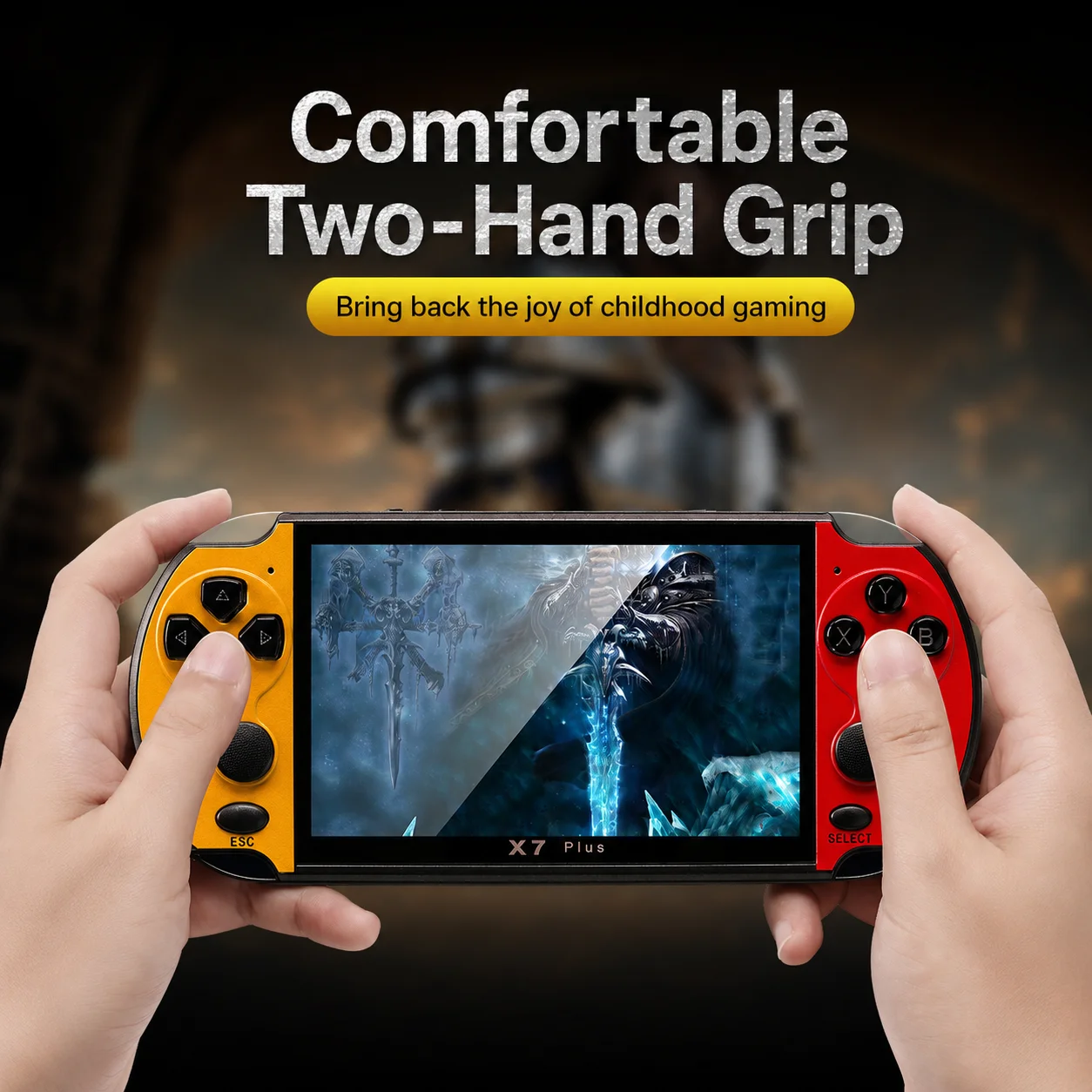 X7 Plus Portable Retro Handhel - Gaming Console X7 recension och pris