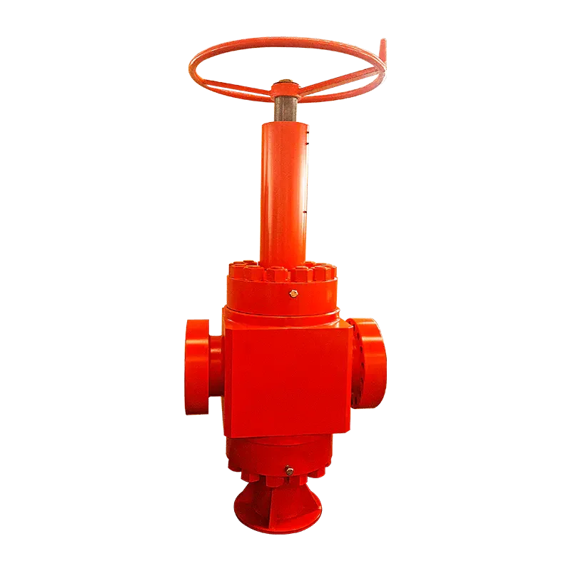 Ball screw operated gate valve for petroleum processing equipment
