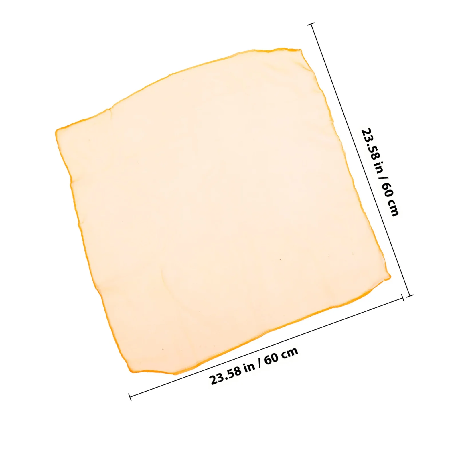 ผ้าพันคอเต้นรำสำหรับเด็ก 12 ชิ้น ขนาด 60x60 ซม. ผ้าพันคอทรงสี่เหลี่ยมสำหรับการแสดง น้ำหนักเบา สีพื้น อุปกรณ์ประกอบการแสดง คอสเพลย์ ระบำหยางโก