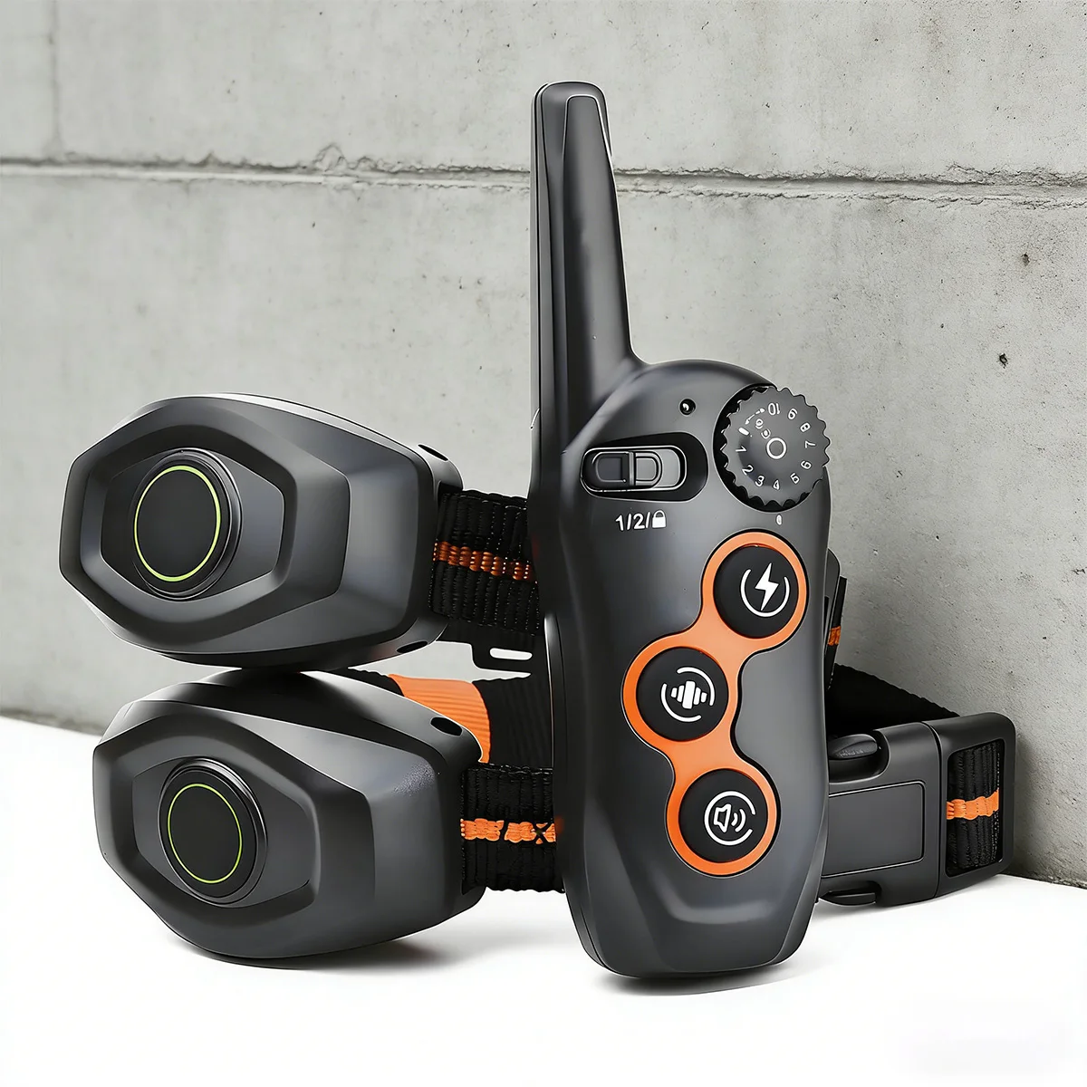 

Dog Training Collar with Remote Waterproof E Collar Waterproof Rechargeable Dog Collar for Small Medium Large Dog 10-120lbs