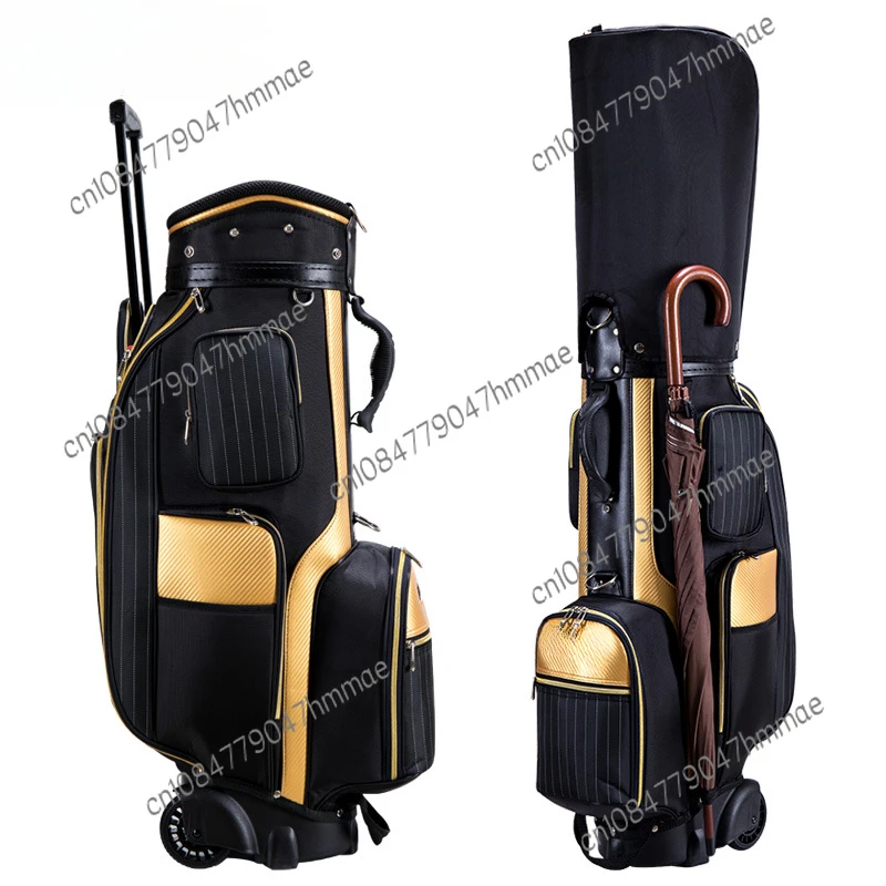 Men's Caddie Bag Tugboat with Pull Rod Golf Bag