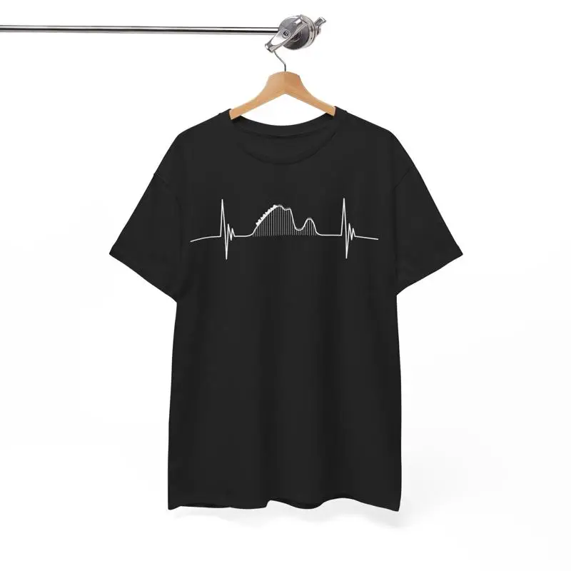 

Рубашка американских горщиков в подарок Rider Heartbeat Парк развлечений T