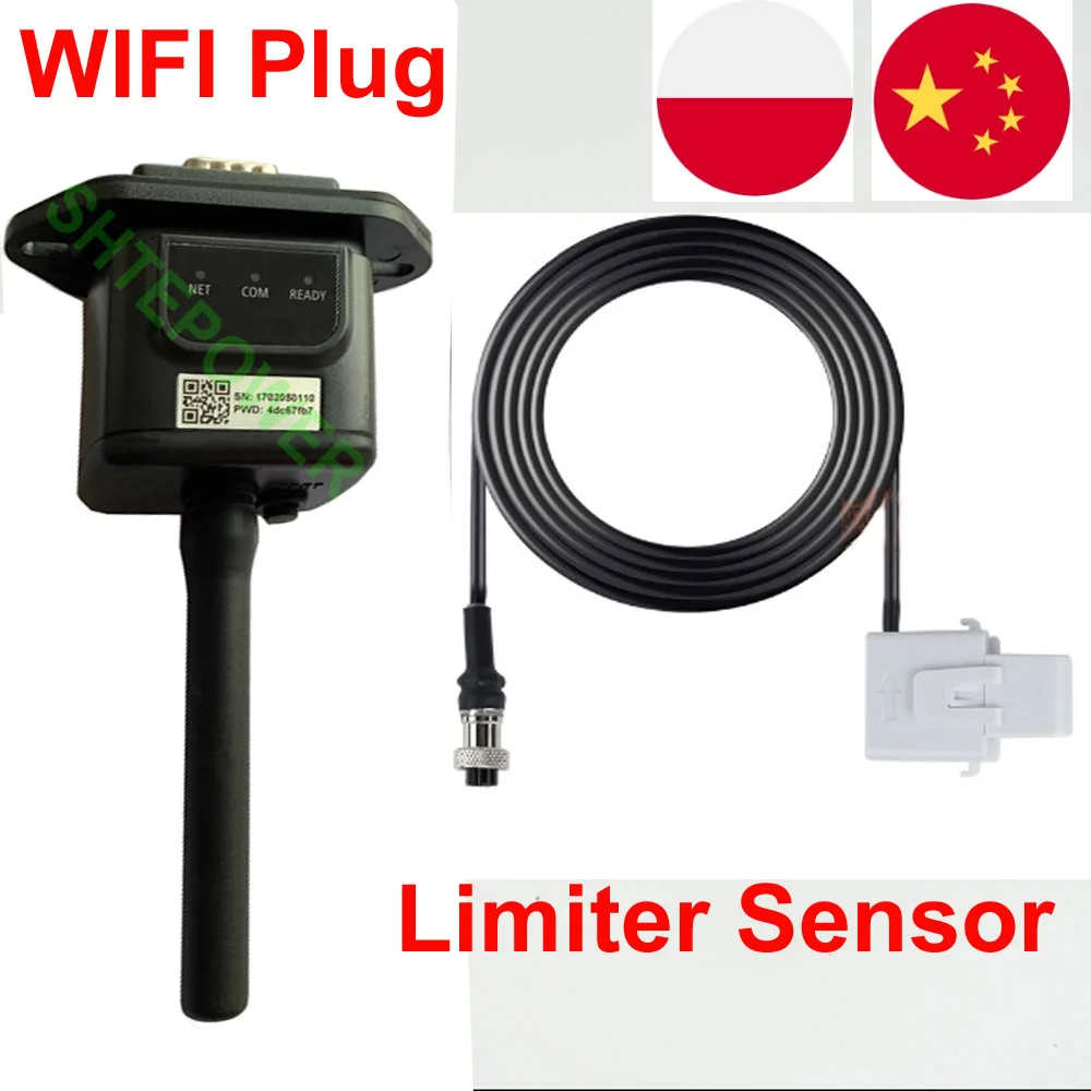 

inter limiter sensor Grid tie system power inverter new generation solar and wind power inverter wifi plug for Web/Phone App