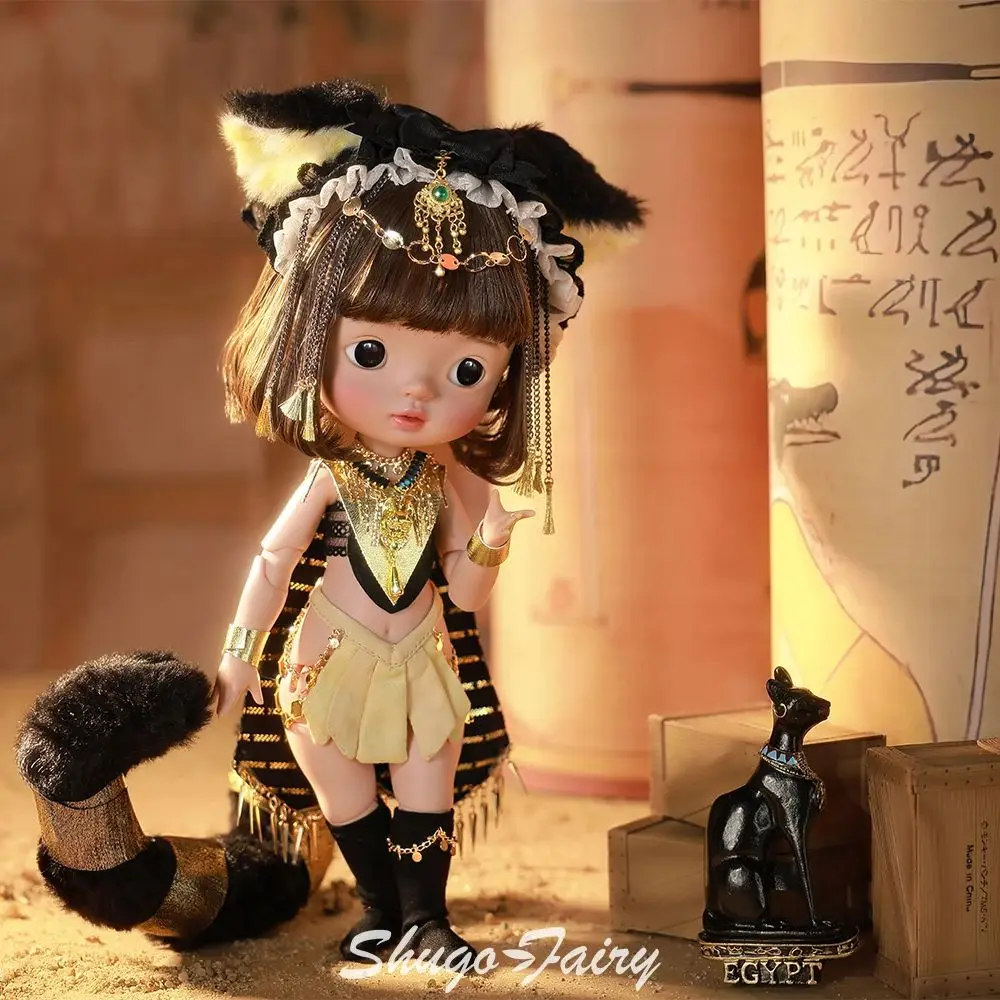 

Dark Humor 1/6 BJD Xavi D Big Head Bastet Cat Goddess Resin Full Set Figure