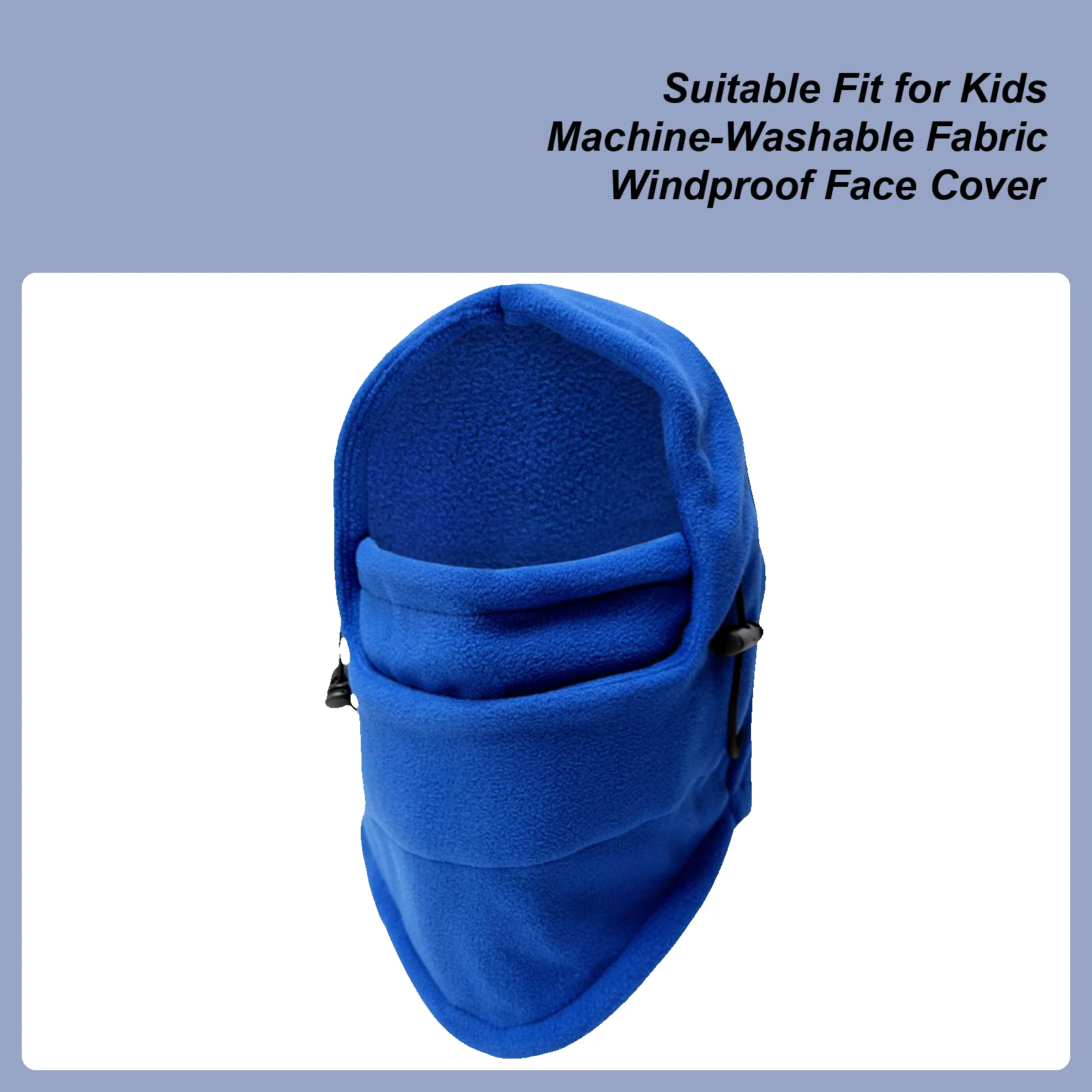 

Детская маска для катания на лыжах, гибкая защита шеи, детский зимний чехол для лица для любителей спорта, мальчиков и девочек, детский велосипед для учеников