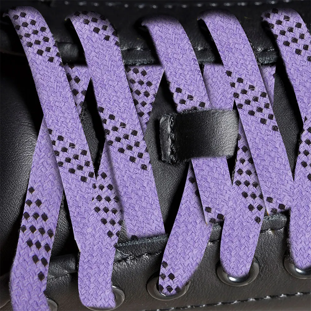 

2 Pairs Waxed Shoelaces Hockey Sports Ice Skate Accessories Straps Skates Fashion