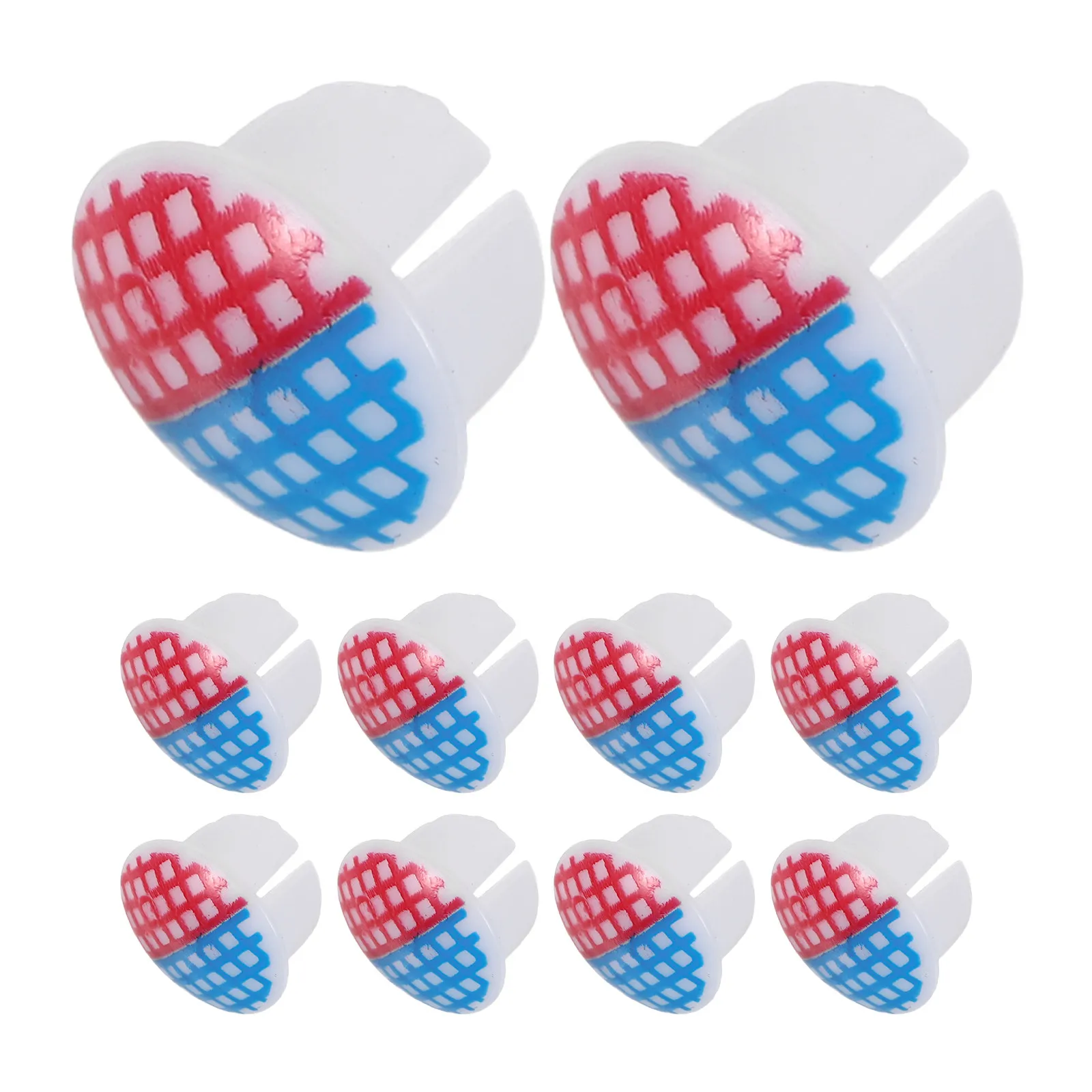 40Pcs Faucet Handle Accessories Hot Cold Water Indicators Self-Adhesive Waterproof Stickers Kitchen Bathroom Hot Cold Signs