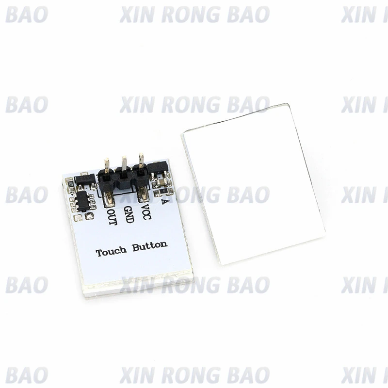 1PCS Green Blue Red Yellow Color RGB Capacitive touch switch button module 2.7V-6V module anti-jamming is strong HTTM series